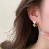 Liebes Herz Ohrringe Trendige Elegante Damen Accessoires Klassischer Schmuck Retro Herz Ohrringe Süße Mode Nische Hundert Passend Hohes Niveau Gefühl Von