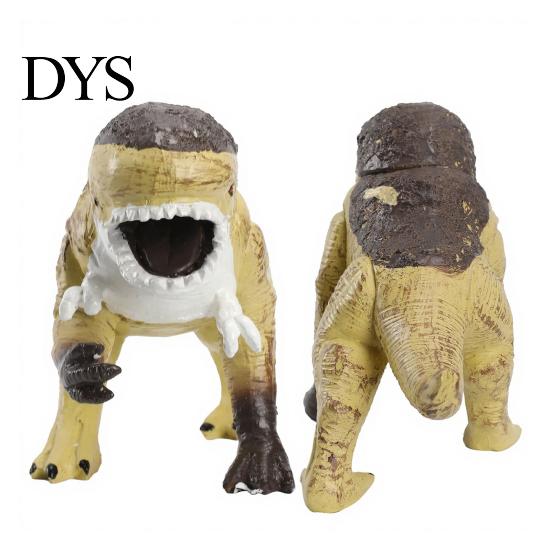 Unique Desk Display Pieces Shark Head Dinosaur Figurine, Realistic Resin Model, 7.48 Inch Fantasy Models Jurassic Creature Statue, Desktop Collectible