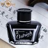 Ostrich Non-Carbon Ink for Series 5 Fountain Pens, Waterproof, Erasable, Red/Black/Pure Blue.