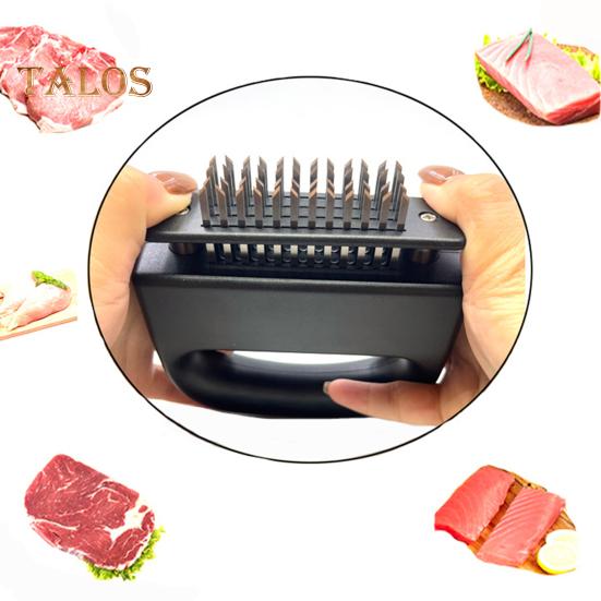 ხორცის გასაფხვიერებელი მოსახერხებელია დაზოგე მომზადების დრო კომპაქტური გამოსადეგი რესტორნის საჭმელის საჭრელი მექანიკური ხორცის გასაშლელი საყოფაცხოვრებო