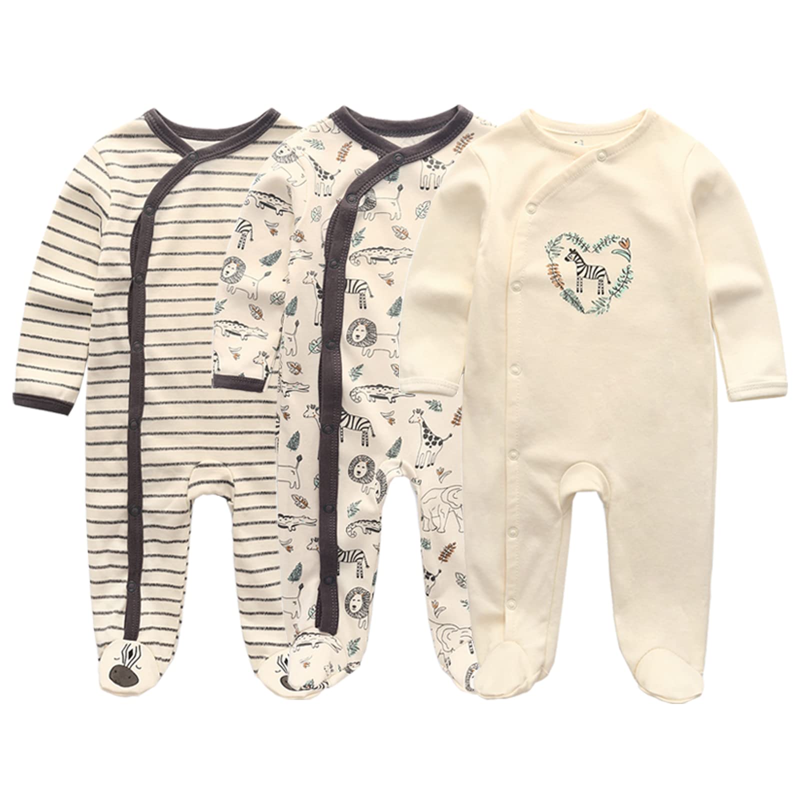 

Newborn Long Newborn Open One Baby All Baby Months [MAMIMAKA] Dress, Cotton, Sleeve, Clothes, Front, Legs, Piece, Autumn/Winter, Shower, Seasons,
