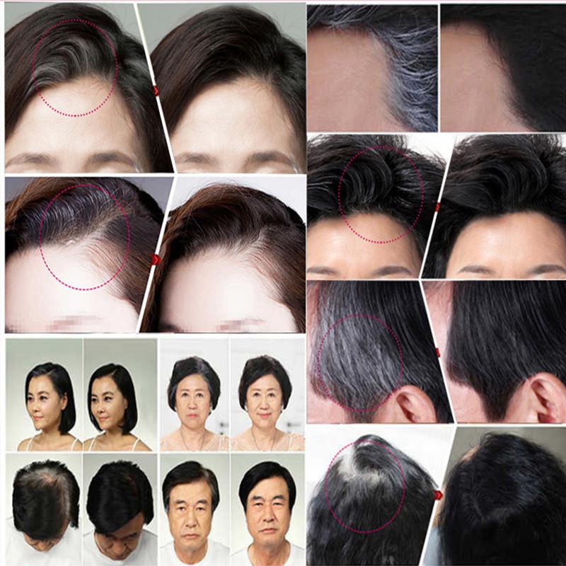 Pluma de tinte de Color de pelo portátil, temporal rápido para cubrir crema para el cabello desechable blanca, pulverizador para el cabello desechable