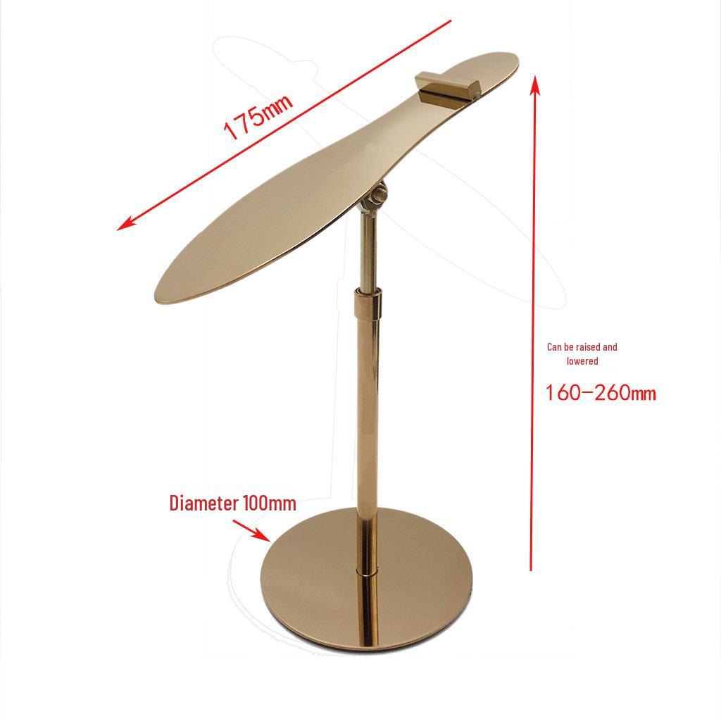 Stainless Steel Shoe Display Rack for High Heels and Shoe Support Stand