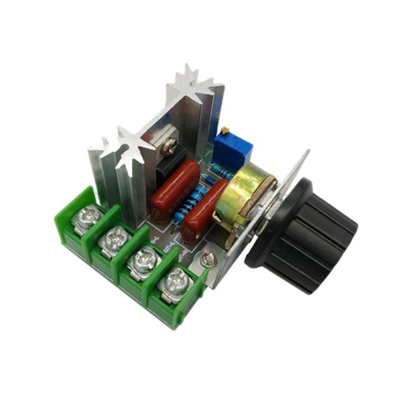 2000w Thyristor High Power Electronic  Voltage  Regulator Dimming Speed Regulation Temperature