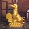 Prosperous Figurine Sitting Ground Wealth Yuanbao Zodiac Dog Decoration Home Gift Office Craft