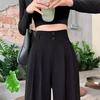 Spring/Summer Women's Versatile Slimming Slim-Wide Leg Pants - Casual Drapey, Loose-Fit Trendy Suit Pants