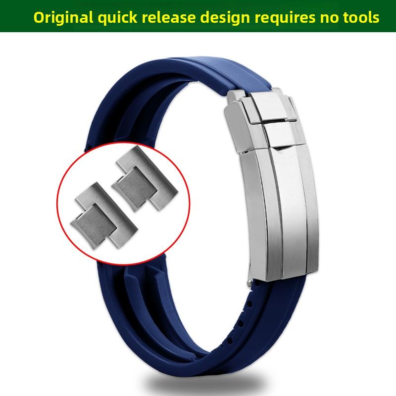 MTG-B3000 High-quality silicone strap For Casio GSHOCK series MTG-B3000B/D/BD modified quick release rubber watch band Wristband
