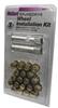 McGard Spline Drive Uzstādīšanas M12 x Zelta MCG-65027GD Komplekts, 1.25,