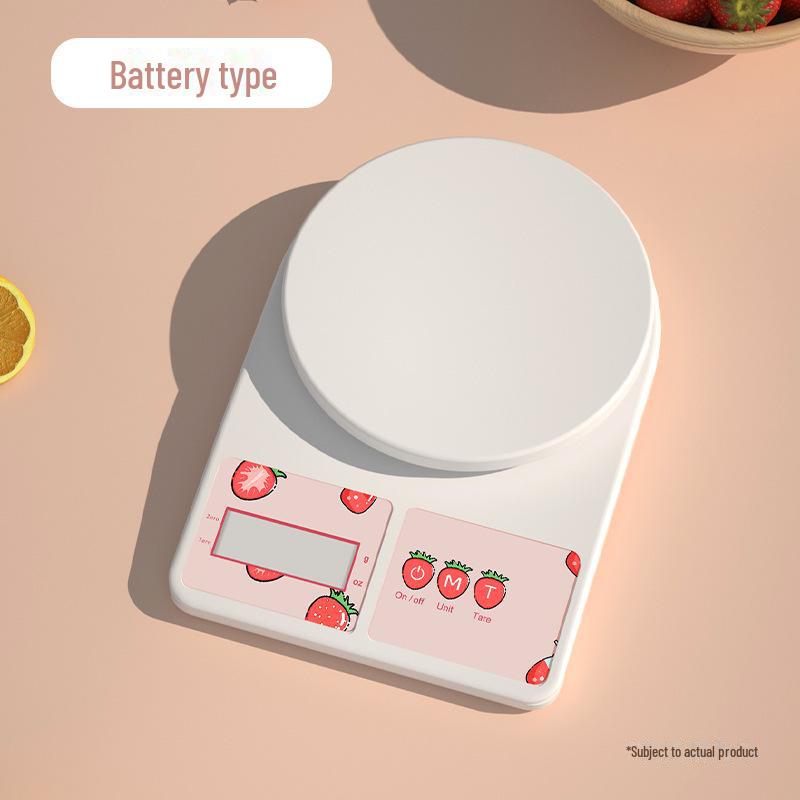 

«Точные цифровые кухонные весы для выпечки, кофе и еды» Premium Battery Model, 10kg/1g белый