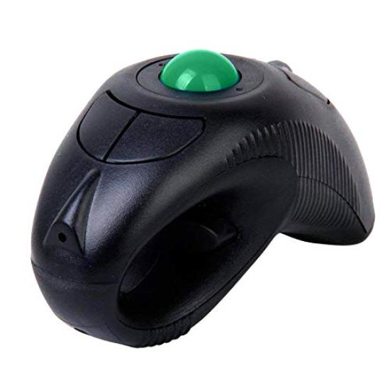 Aylincool USB Wireless Trackball Mouse for PC Laptops 2.4GHz Finger-Handheld