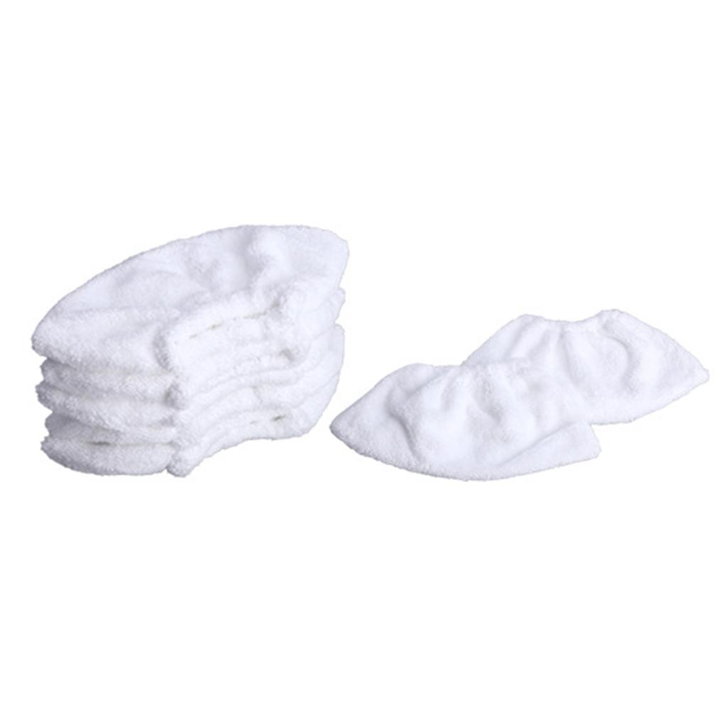 6/10 Pack Microfibre Cloth Cover Set Replacement for Steam Cleaner SC1 SC2 SC3 Hand Nozzles Covers Accessories