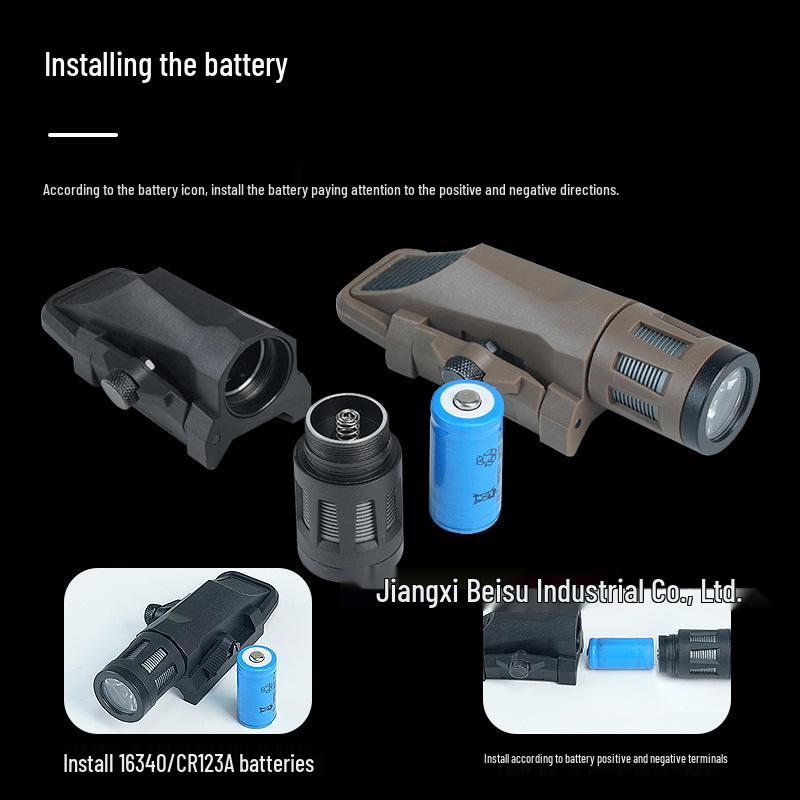 Cross-border WML-G2 Tactical High-Intensity Multi-Function Laser Flashlight for Outdoor and Field Games