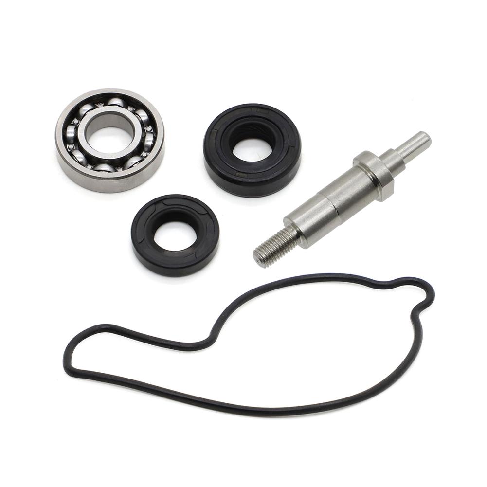 For HONDA CRF450R CRF450 R CRF 450 R 2002 - 2008 Complements Hot Rods Water Pump Impeller Shaft Seal Bearing Gasket Kits
