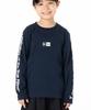 New Era Long Sleeve with Sleeve ONSPOTZ Medium Size 150 Youth Cotton Originators of the True Fitted Kids' T-Shirt Logo, Exclusive, Navy/White, L/S