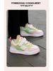 Bobodou Girls' Breathable Leather Canvas Shoes - Versatile Casual Sneakers for Spring and Autumn