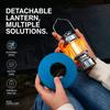 USB Rechargeable LED Camping Lantern Vintage Hiking Flashlight Tent Atmosphere Light  Outdoor