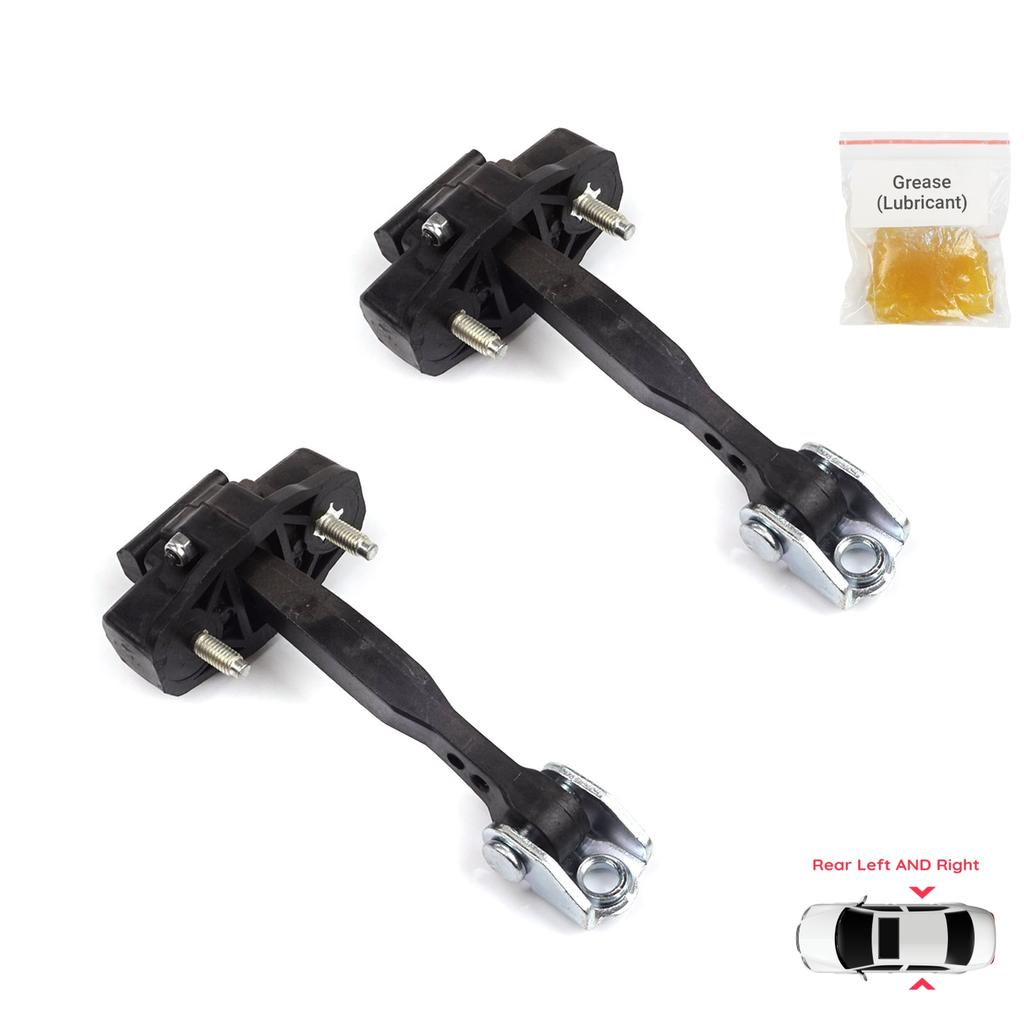 EDP1274-1 2 Pieces Rear Door Hinge Stop Check Strap Limiter for Fiat 500L 351 352 2012-2022 51883509