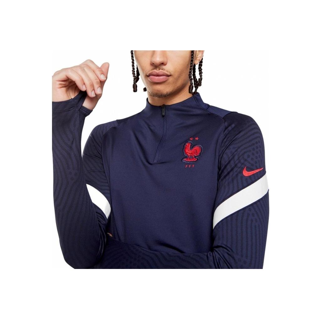 Nike Vaporknit France Strike L/S Top Midnight Blue Men Streetwear CD2170-498