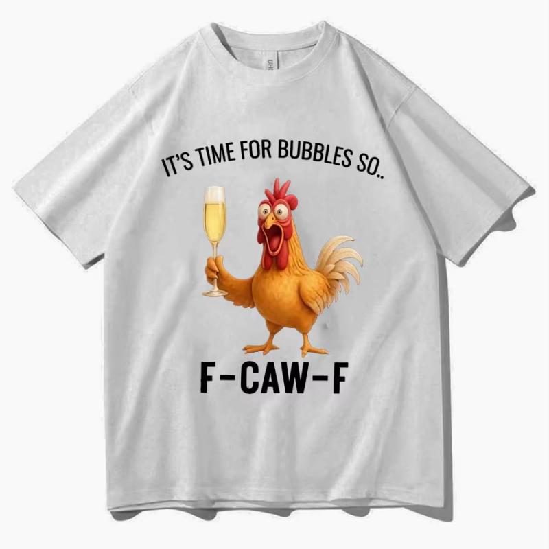 Tide Tee Funny F-Caw-F Beer TShirt Meme Men's Summer Casual T-shirt Oversized High Quality Fashion Graphics Short Sleeve