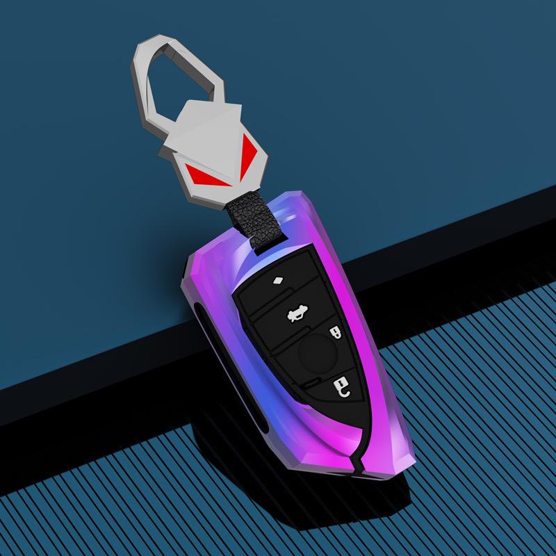 BMW Key Case Cover: Compatible with 5 Series, 3 Series, X3, X1, LCD X5, Blade 530, 7 Series, 1 Series, 525, and X2.