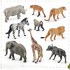 South Africa Wildlife Pvc Figurines With Detailed Zebra Lion Animal Replicas For Home Decor