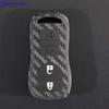 Jingyuqin 2/3/4 Buttons Carbon Fiber Patten For Nissan Armada Sentra 350Z Altima Maxima Infiniti Car Key Holder Case Cover