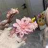 Lily Flower Hair Clip Plastic Flower Hair Claw For Women Girls Sweet Versatile Shark Clip Exquisite Hair Accessories
