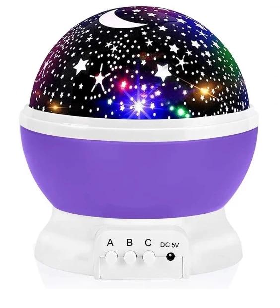 Starry Sky Projection Lamp Dreamy Colorful Rotating Romantic Laser Starry Sky Nightlight USB Atmosphere Desk Lamp