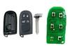 Compatible with JP Cherokee 4-Button Smart Remote Key, 4A Chip, 433MHz