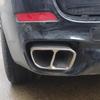 Stainless Steel Silver Exhaust Pipe Cover for 2014-2018 BMW X5 with Four-Outlets.