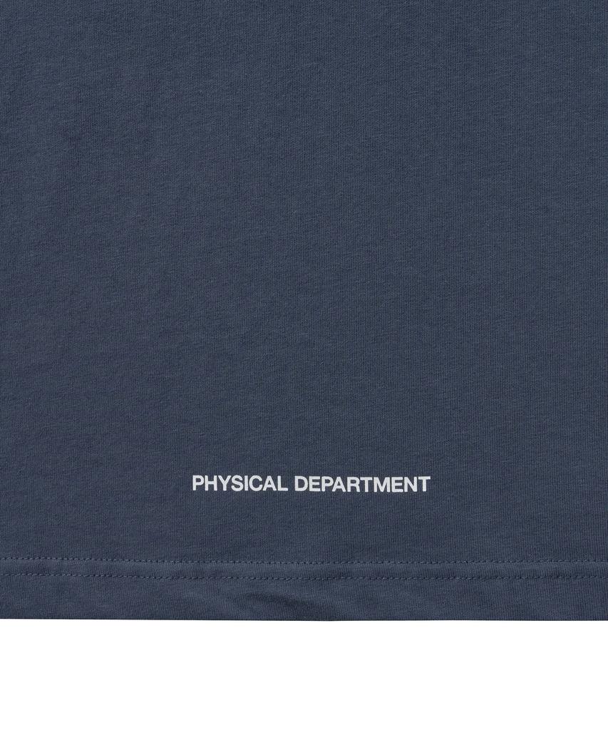 PHYPS MOTORCYCLE Motor Sports Short Sleeve Blue
