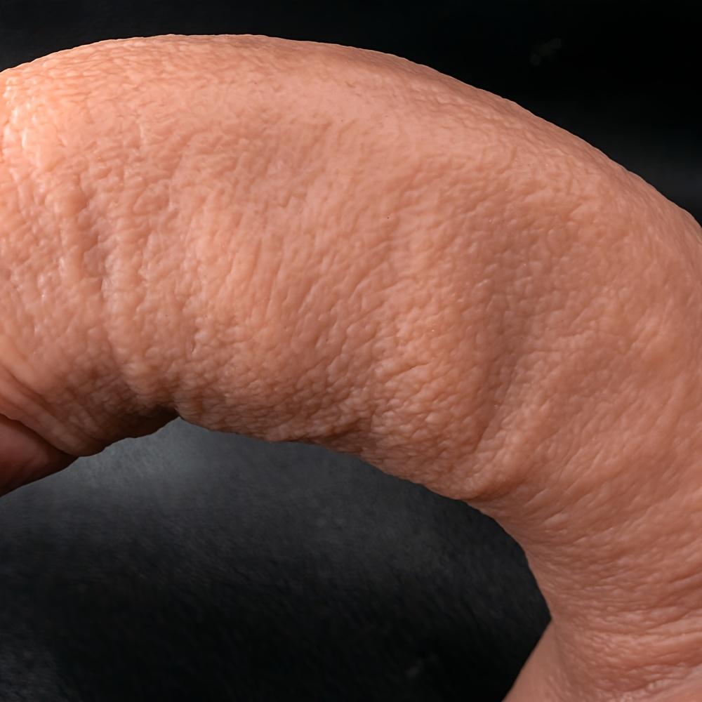 10.23 Inch Wearable Strap-On Dildo,Realistic Soft Silicone Sex Toy with Adjustable Harness,Strong Suction Cup,G-Spot & Anal Stimulator for Women