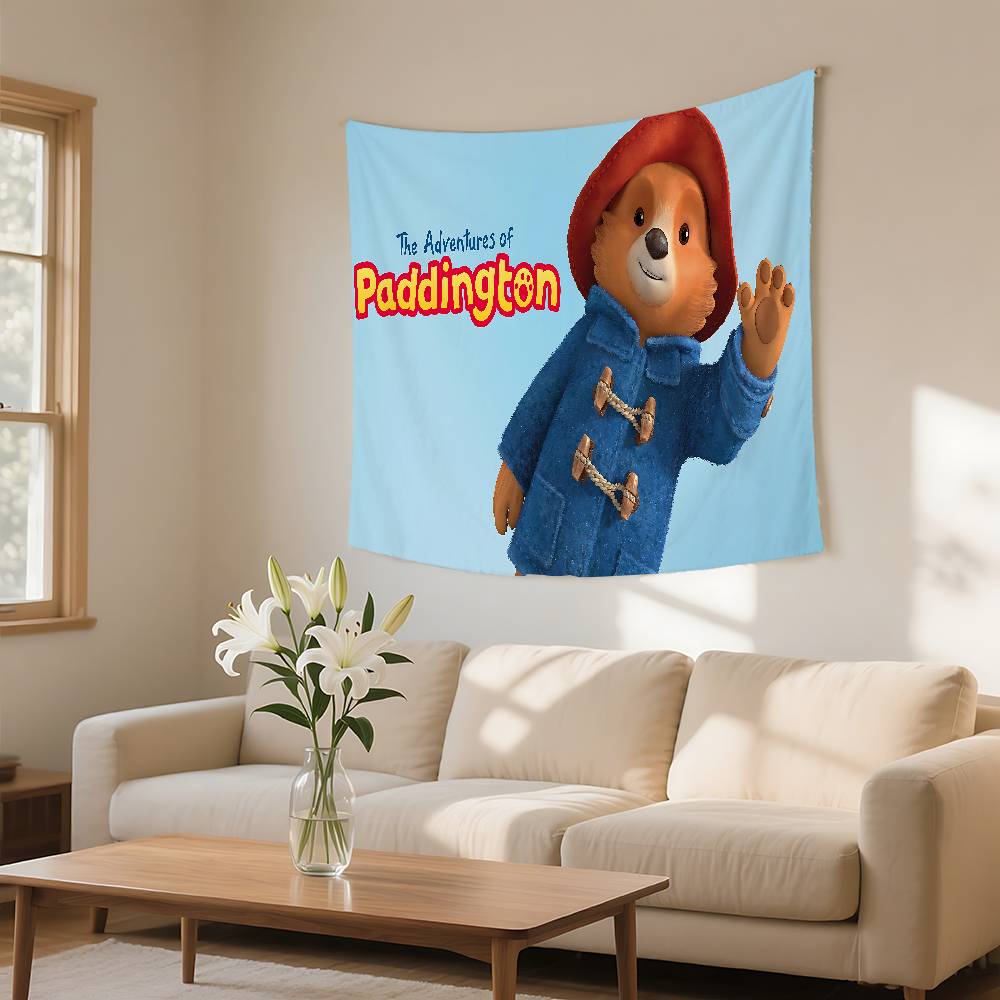 

PPaddington Bear Tapestry Customizable Tapestries Of Various Styleswall Hangings Celebrity Photo Printingwall Hangings 74x94cm(29x37in)
