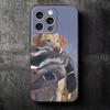Hunter Dog Hunting Soft Phone Case for iPhone 16 16E 17 Air 15 Pro Max 14 Plus 13 Mini 11 12 7 Black Cover Back Shell