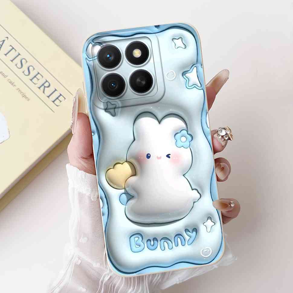 Shockproof For Honor X8C Protective Case Luckly Animal Soft Silicone Cover For Honor X8C X8B X7B X9B X6A X7A X8A X9A 4G 5G Capa