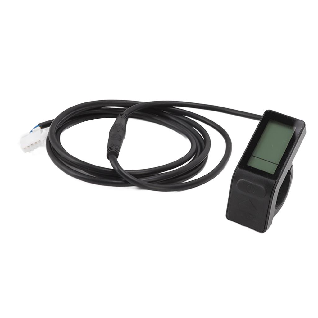 Elektrofahrräder LCD Display Messgerät 24V 36V 48V Tachometer Kilometerzähler Batteriecomputer für Elektrofahrrad Roller