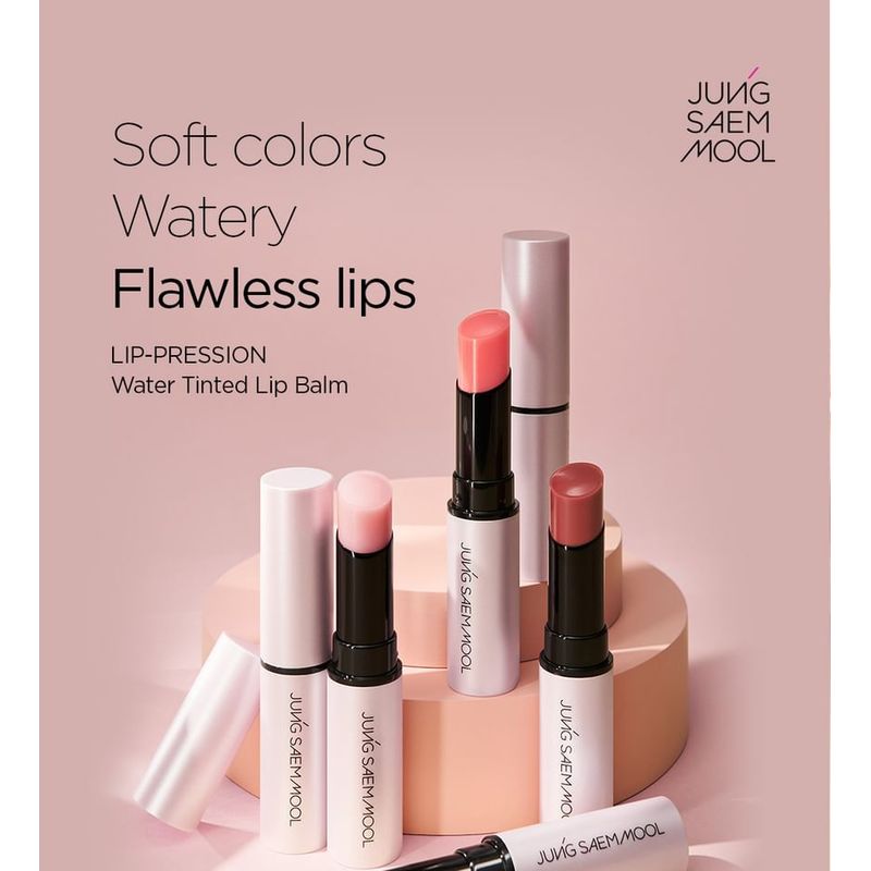 JUNG SAEM MOOL - Lip-Pression Water Tinted Lip Balm - 2 Colors