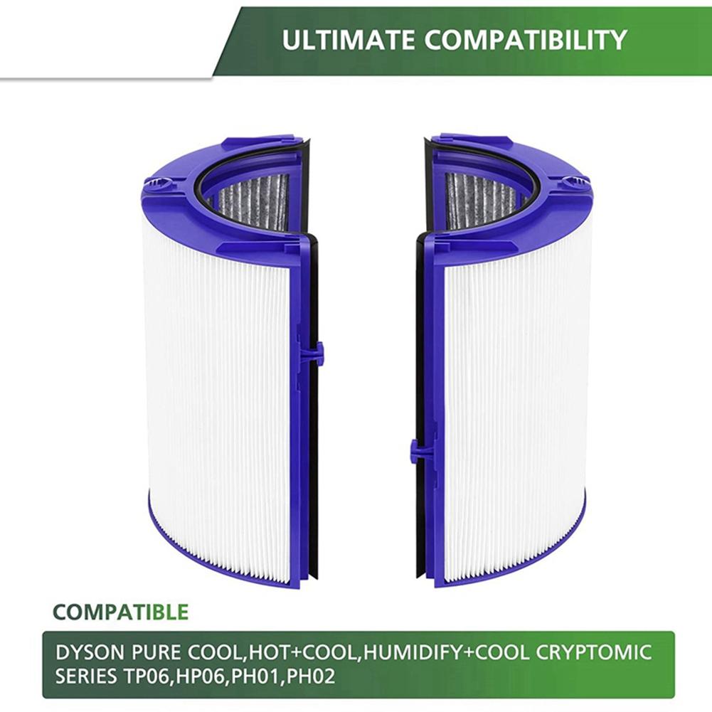 Ersatz-HEPA-Filter für Dyson TP06 HP06 PH01 PH02 Luftreiniger, HEPA-Filterset, Vergleichen mit Teil 970341-01