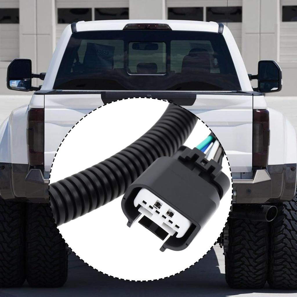 Car Tailgate Backup Camera Wiring Harness FC3Z-14A412-A Compatible with Ford F-250 F-350 F-450 F-550