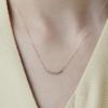 Official K18 Pink Gold Diamond Birthday Gift for Comes with Jewelry 152331123107 [CANAL 4℃] Necklace, Women, Case,