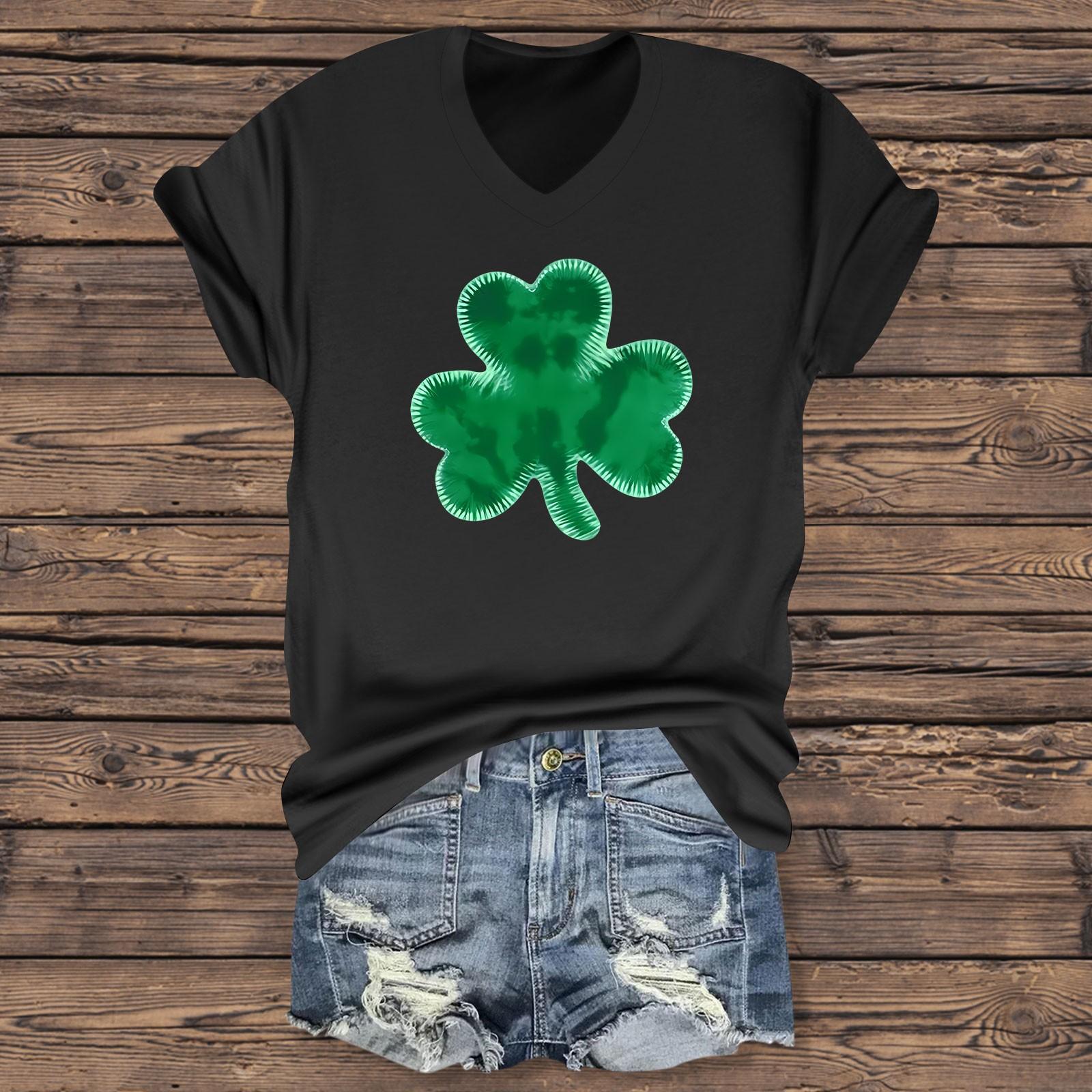 

Женская мода повседневный топ с V-образным вырезом и короткими рукавами плиссированный топ с короткими рукавами L армия зеленый