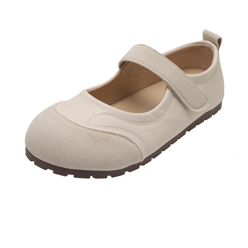 

Мода 2025 Новая Женская Повседневная Обувь Плоская Подошва Круглый Носок Женская Элегантная С Неглубоким Вырезом Удобная Модная и Универсальная Обувь 40