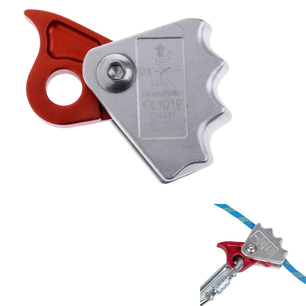 SM SunniMix Arborist Climbing Tree Caving for 9-12mm Rope Grab Protecta Belay Pulley Gear Rope Access Attrezzatura di Sicurezza con 25KN D Locking Moschetton