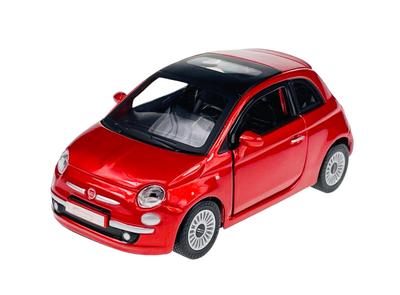Bburago Fiat 500 Diecast Car Scale FIAT NUOVA 2007 1/32 (Red) [Used]