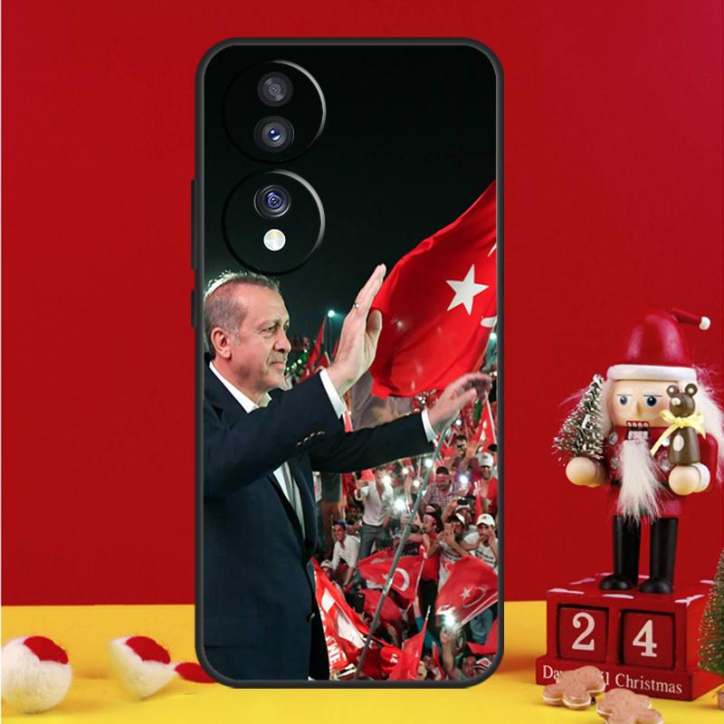 President Turkey Recep Tayyip Case For Honor Magic 8 5 6 7 Pro Honor Win RT 50 70 90 200 400 Lite X8c X9b X9c X9a X9d Cover