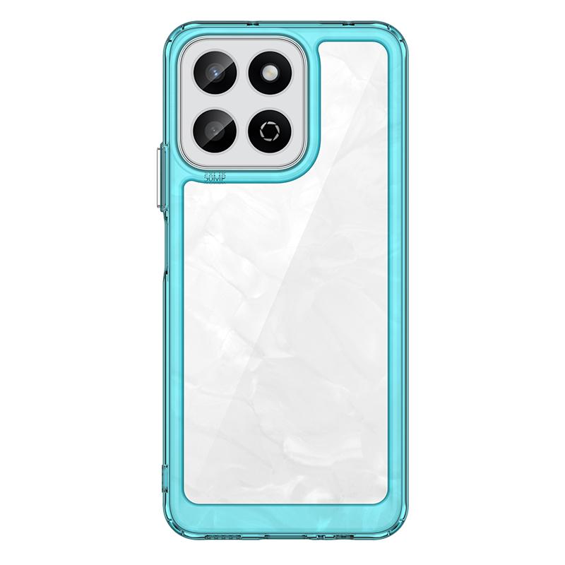 Transparent Case For Honor X7c Case Anti-knock Silicone Colorful Full Back Cover For Honor X7c Case For Honor X7c X7 c 6.77 inch