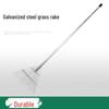 Heavy-Duty Stainless Steel Garden & Agricultural Rake