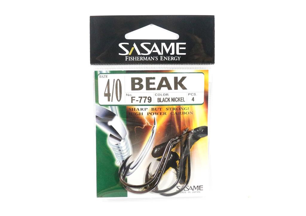 Sasame F-779 Beak Suicide Offset Hook Size 4/0 (3755)