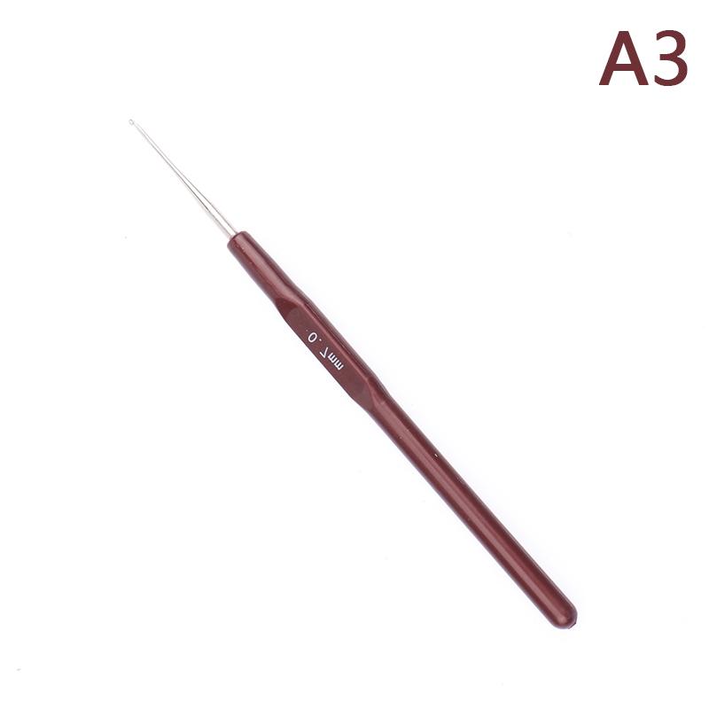 Crochet Hook 0.5-2.5MM Micro Hook Needles For Wig Making Crochet Locs Braids Weaving Needle Tools