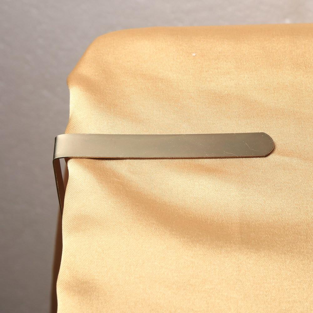 Adjustable Stainless Steel Tablecloth Clips Wedding Banquet Outdoor Picnic Gold
